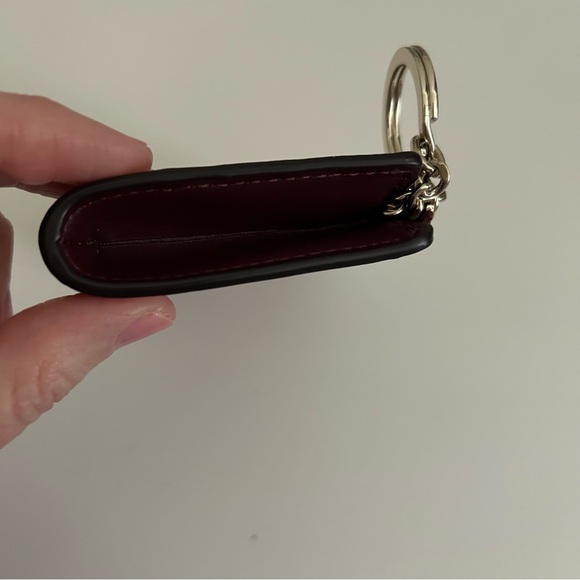 Kate Spade Flower Coated Canvas Key Pouch - Picture 9 of 15